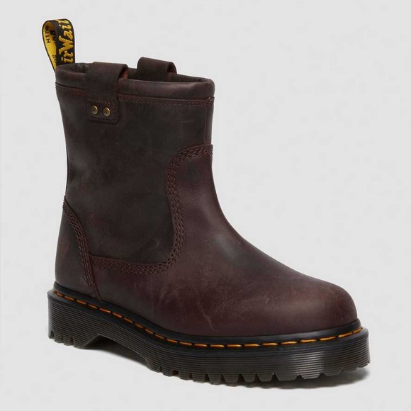 Dr. Martens Shoes - Dr. Martens Brown Leather Chelsea Pull-On Boots | Anistone Lo
